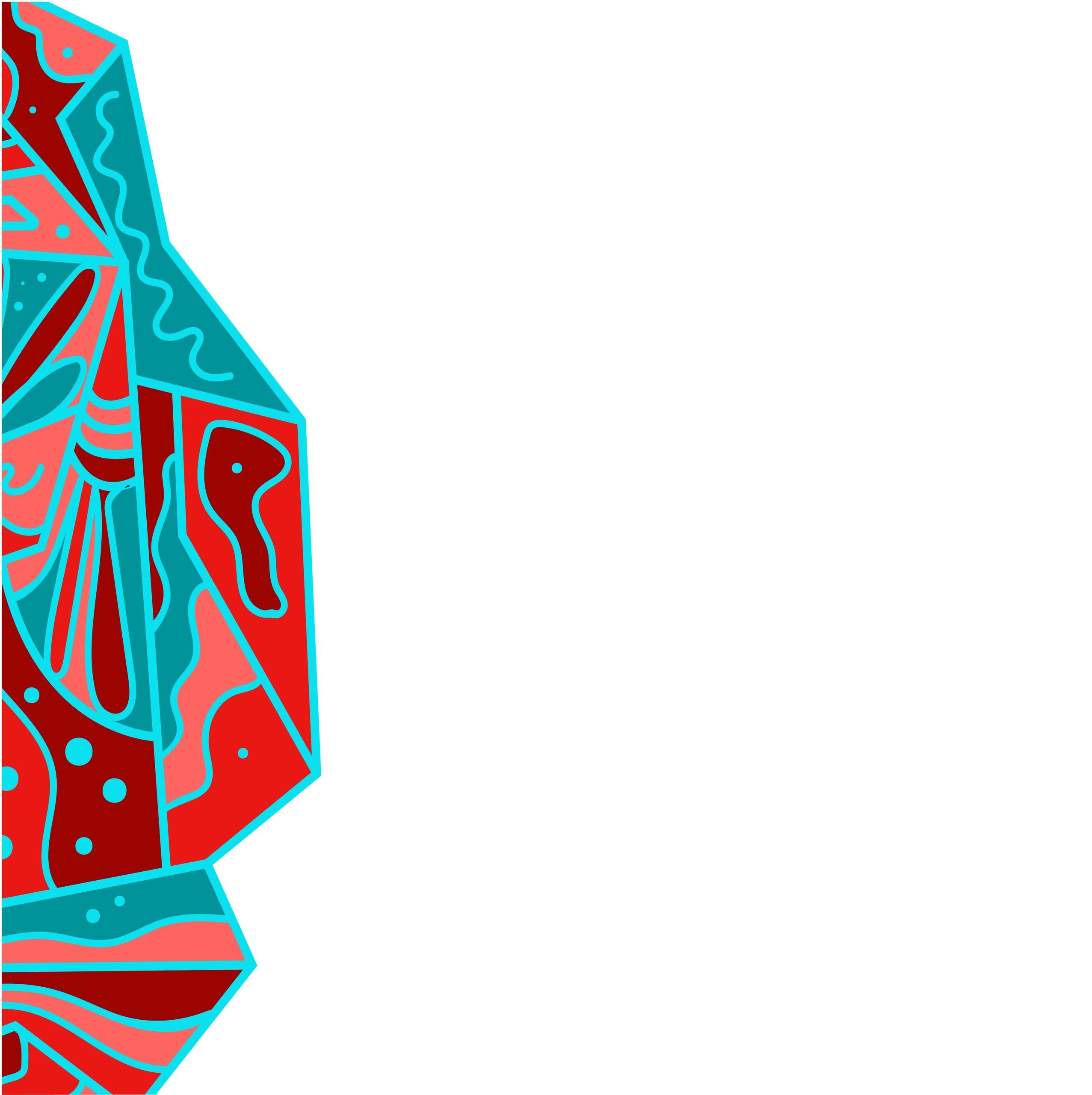 Abstract fantasy-style cover art