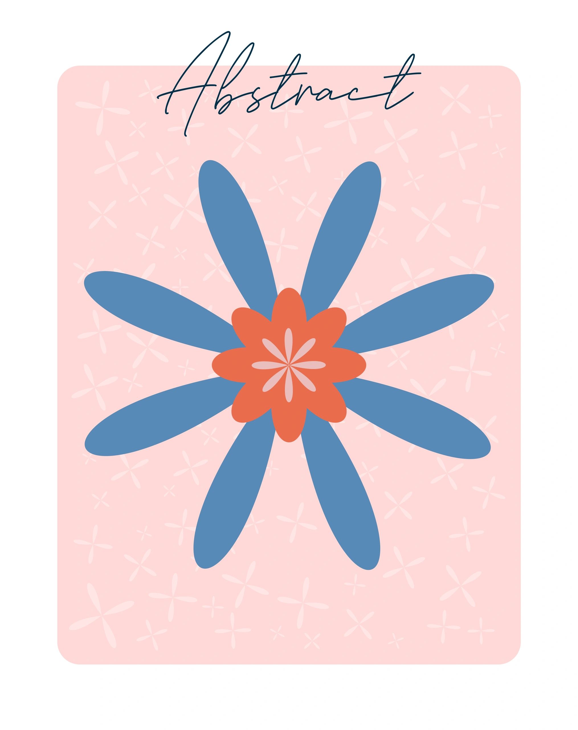 Minimal romance-style cover art